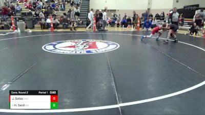 80 lbs Cons. Round 2 - Harrison Seidl, MN Elite vs Johnny Salas, Simley Wrestling Club