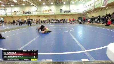 95-100 lbs Round 3 - Rocklan Kurzinsky, Wave Wrestling Club vs Ej Turner Jr, Hurricane Wrestling Academy