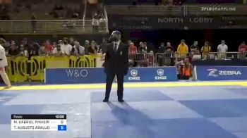 MATHEUS GABRIEL PINHEIRO BARROS vs THIAGO AUGUSTO ARAUJO MACEDO 2020 Pan Jiu-Jitsu IBJJF Championship