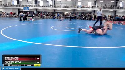 Elite 184 lbs Cons. Round 3 - Matthew Doyle, Wartburg vs Sam Schwabe, Wisconsin-La Crosse