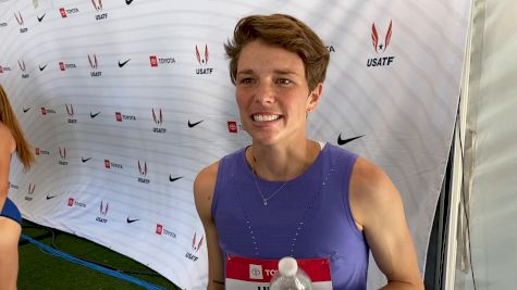 Nikki Hiltz Enjoyed Being In Tough 1500m Heat