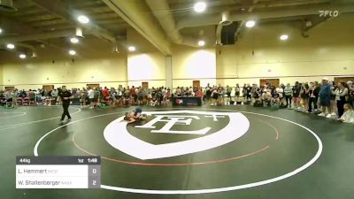 44 kg Cons 32 #2 - Lincoln Hemmert, Western Colorado Wrestling Club vs William Shallenberger, Wasatch Wrestling Club