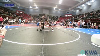 43-46 lbs Quarterfinal - Jack Crain, Skiatook Youth Wrestling vs Daxton Lewis, Dark Cloud Wrestling Club