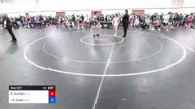 65 kg Cons 64 #1 - Dyson Dunham, Lexington Wrestling Club vs Kai Owen, New York City RTC