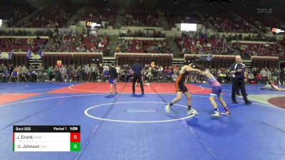 98 lbs Cons. Round 3 - Ean Johnson, Frenchtown Wrestling Club vs Joseph Cronk, Mountain Man Wrestling