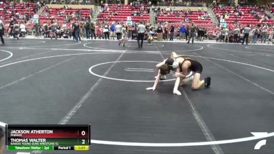 125 lbs Cons. Semi - Jackson Atherton, Phenom vs Thomas Walter, Kansas Young Guns Wrestling Cl