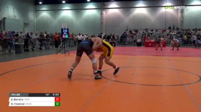 174 lbs Round of 64 - Dylan Barreiro, Kent State vs Matt Finesiver, Duke