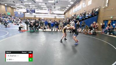 125 lbs Champ. Round 1 - Andrew Syphus, Stallions Wrestling Club vs Jack Witt, Wasatch