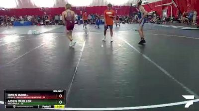 126-129 B Round 1 - Aiden Mueller, BBE/Waska vs Owen Dabill, Pequot Lakes/Pine River Backus