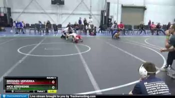 76 lbs Round 5 (8 Team) - Nick Kershisnik, 84 Athletes vs Brennen Ververka, MMA Uprising