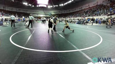 Round Of 16 - Noah Shuemake, Poteau Youth Wrestling Academy vs BLAISE WOODS, Murray County Takedown Club