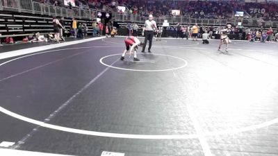 100 lbs Consi Of 8 #1 - Luke Hoefling, Siouxland Wrestling Academy vs Cooper Bradley, Odessa Youth Wrestling Club