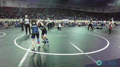 64 lbs Round Of 32 - Bentley Grigg, Tulsa Blue T Panthers vs Easton Pollard, Piedmont