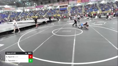 78 lbs Consi Of 8 #2 - Damon Aguirre, Alamosa vs Christian Tapusoa, SLV Elite