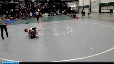 96 lbs Round 1 (8 Team) - Ayden Kuebler, G.I. Grapplers vs Maddux Hernandez, Midwest Destroyers