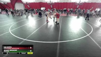 215 lbs Quarterfinal - Ian Smith, CrassTrained: Weigh In Club vs Boden Brokopp, Wisconsin