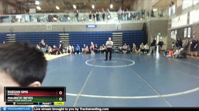 60 lbs Cons. Round 2 - Raegan Sims, Idaho Gold vs Mauricio Reyes, Small Town Wrestling