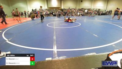 182-188 lbs Rr Rnd 1 - Dylan Mesloh, South Bossier Elite Wrestling vs Blake Messick, Boneyard Wrestling Academy