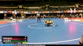 138 lbs Champ - Round 1 (16 Team) - Caleb Neal, Great Bridge vs Devin Dillon, Franklin County