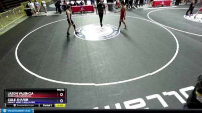 152 lbs Cons. Round 4 - Jason Valencia, Club Lucha Wrestling vs Cole Shafer, Legacy Wrestling Center