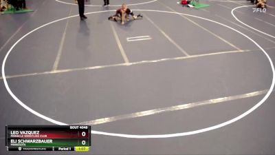 70 lbs Champ. Round 2 - Leo Vazquez, Pinnacle Wrestling Club vs Eli Schwarzbauer, Minnesota