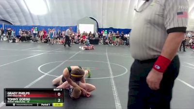 120 lbs Round 1 (8 Team) - Tommy Gorski, Rogue Wrestling vs Grady Phelps, Ohio Gold 10k