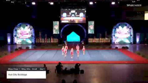Hub City Bulldogs [2020 Show Cheer 1 - Mitey Mite - Small Day 1] 2020 Pop Warner National Cheer & Dance Championship