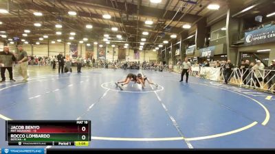 92 lbs Rd# 6- 9:00am Saturday Final Pool - Jacob Benyo, Mat Assassins vs Rocco Lombardo, Gotcha