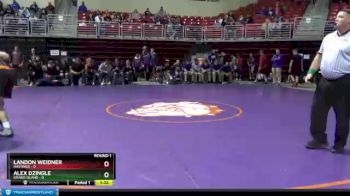 152 lbs Round 1 (3 Team) - Alex Dzingle, Grand Island vs Landon Weidner, Hastings