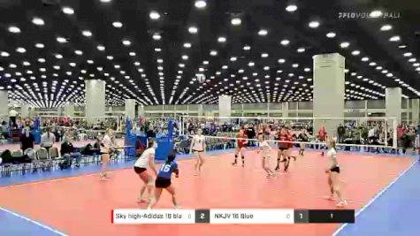 Sky high-Adidas 16 black vs NKJV 16 Blue - 2022 JVA World Challenge presented by Nike - Expo Only