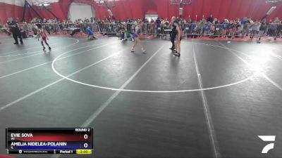 101 lbs Round 2 - Evie Sova, WI vs Amelia Nidelea-Polanin, IL