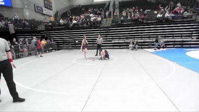 130 lbs Cons. Round 2 - Cassandra Farnsworth, Maple Mountain vs Izzy Clements, Springville