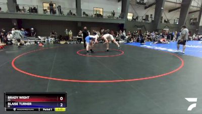 175 lbs Quarterfinal - Brady Wight, CA vs Blaise Turner, ID