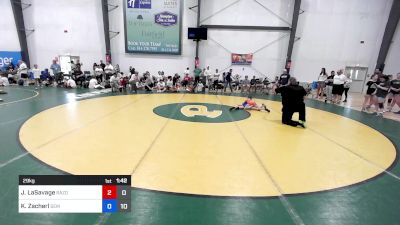 29 kg Rr Rnd 3 - Julianna LaSavage, Razor Red vs Kelly Zacherl, Wyoming Seminary