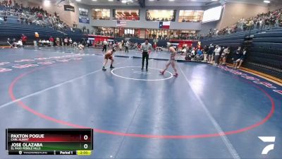 150 lbs Cons. Round 1 - Paxton Pogue, Carl Albert vs Jose Olazaba, El Paso Pebble Hills