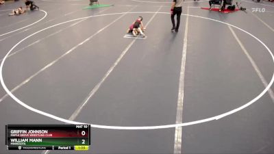 Champ. Round 1 - Griffin Johnson, Maple Grove Wrestling Club vs William Mann, Minnesota