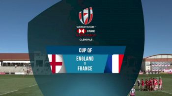 England 7s vs France 7s Cup Quarter Finals | 2018 HSBC Women's 7s Colorado