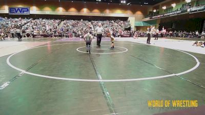 55 lbs Consi Of 16 #2 - Julian Palafox, Top Dog Wrestling Club vs Luis Sanchez, Damaged Ear Wrestling Club