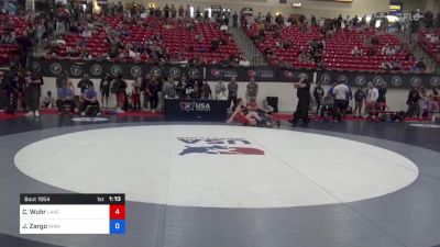 45 kg Cons 16 #1 - Chance Wuhr, Lake Erie Regional Training Center vs Julian Zargo, Rhino Wrestling LLC