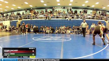 195 lbs Round 2 (4 Team) - Makyi Hines, Avon vs Ryder Wacasey, Hobart