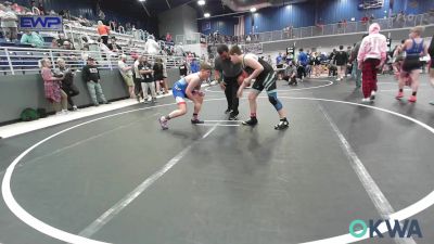 160 lbs Consi Of 4 - Samuel Miller Jr., Ponca City Wildcat Wrestling vs Fisher Hill, Vinita Kids Wrestling