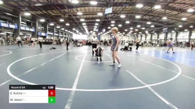 145 lbs Round Of 64 - Ethan Kuhns, OH vs Wyatt Leduc, FL