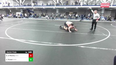 197 lbs Quarterfinal - Sean O'Malley, Drexel vs Jake Koser, Naval Academy