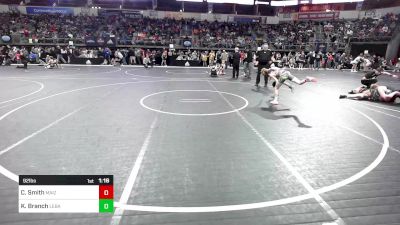 92 lbs Rr Rnd 1 - Cooper Smith, Maize vs Kaleb Branch, Lebanon, MO