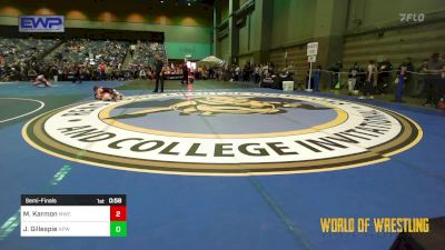 96 lbs Semifinal - Mack Karmon, Miami Wrestling Club vs Jaxon Gillespie, All-Phase Wrestling