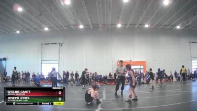 82 lbs Round 2 - Joseph Jones, Jet Wrestling Club vs Shelbie Gantt, Gaston Grizzlies