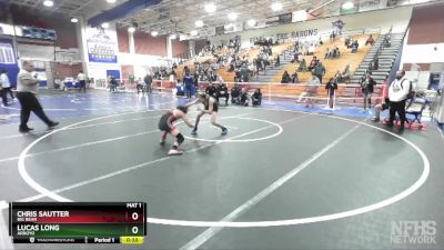 106 lbs Cons. Round 4 - Lucas Long, Arroyo vs Chris Sautter, Big Bear