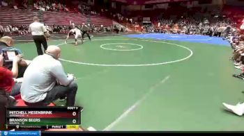 152 lbs D1 - Quarter-finals (fri 5:30 P.m.) - Branson Beers, Holmen vs Mitchell Mesenbrink, Arrowhead