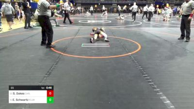 55 lbs Rd 7 - Consi-semis - Sawyer Oakes, Carlisle vs Ethan Schwartz, Plum