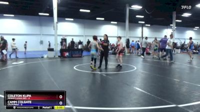 92 lbs Semis & 1st Wrestleback (8 Team) - Coleton Klipa, Pennsylvania Red vs Camm Colgate, California